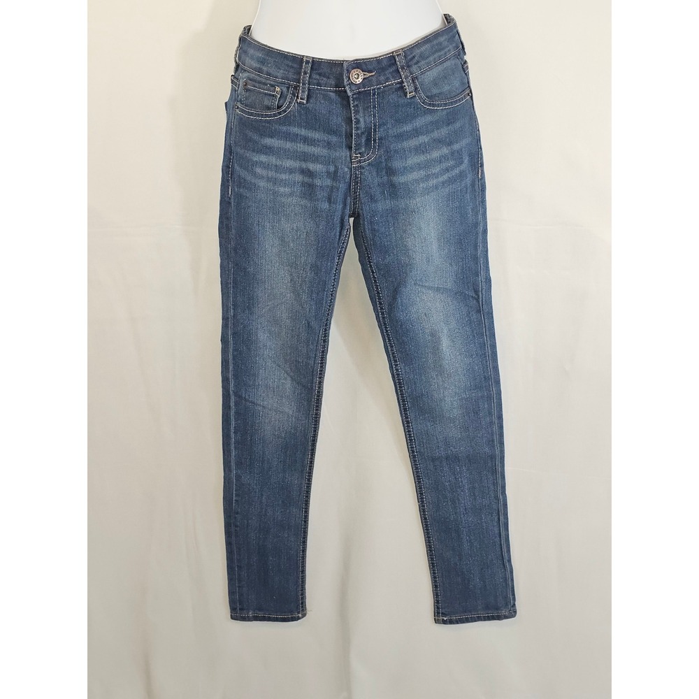 Lucky Brand Jeans Girls Size 12 Zoe‎ Skinny Adjustable Waist Jeans